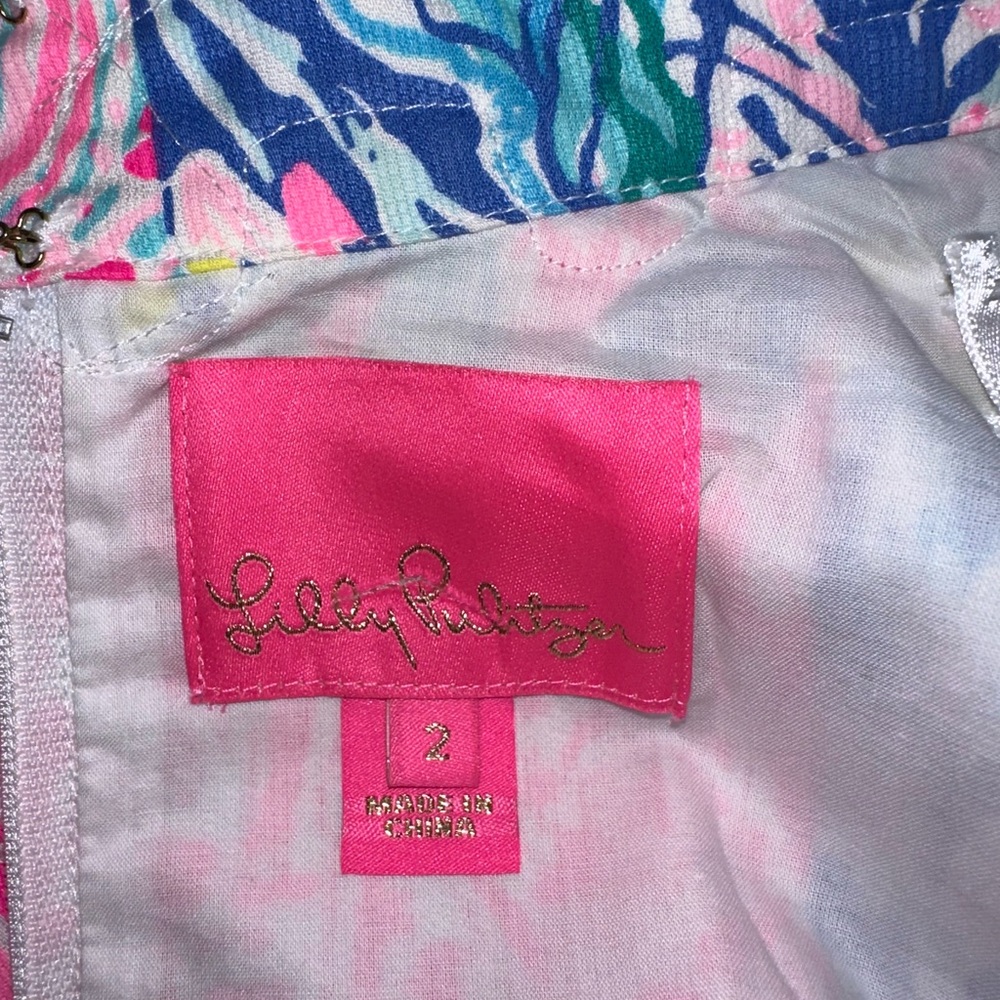 Lilly Pulitzer Multicolor Abstract Dress - Picture 3 of 3